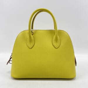 エルメス ボリード1923 25 トリコロール ライム×モーヴシルベストル×ナタ エプソンSV金具 U刻印 買取実績【買取日：2026年1月27日】