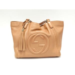 グッチ ソーホー フリンジ付きトートバッグ オレンジ レザー 買取実績【買取日：2022年2月28日】