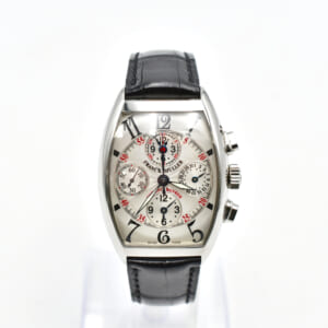 フランク ミュラー トノウカーベックス マスターバンカー クロノグラフ シルバー文字盤 SS×レザー/AT 7850 CC MB 51 買取実績【買取日：2025年1月28日】