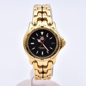 タグホイヤー セル デイト 黒文字盤 GP/QZ S94.313M 買取実績【買取日：2026年2月8日】