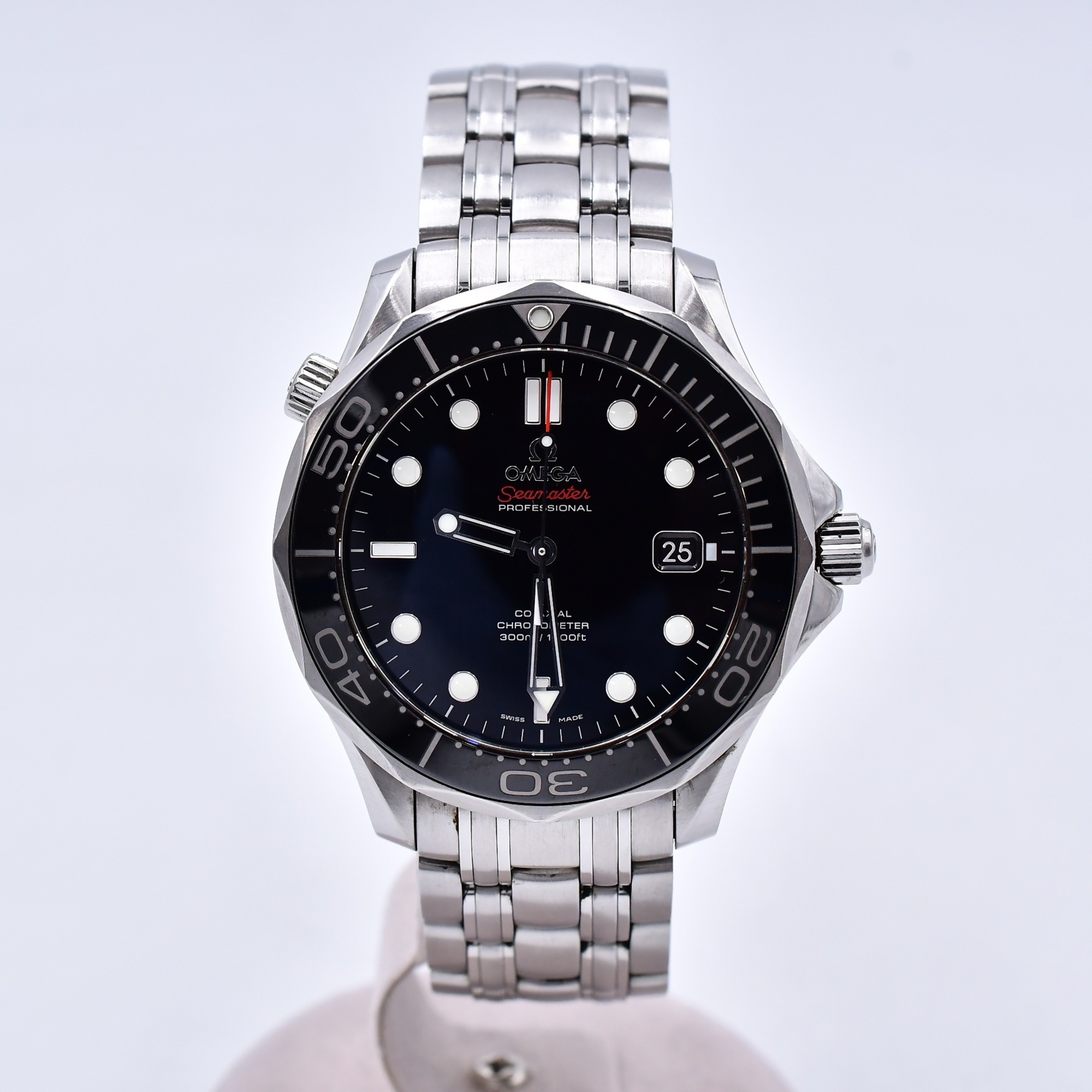 オメガ シーマスター プロフェッショナル 300 黒文字盤 SS/AT Bランク