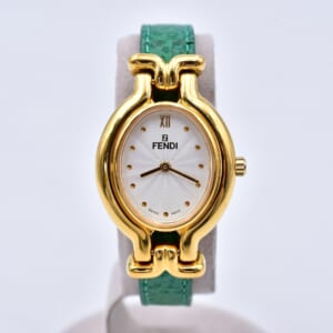 フェンディ クォーツ時計 白文字盤 SS×革/QZ 640L 買取実績【買取日：2026年2月5日】