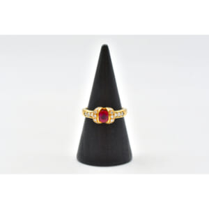 ルビー メレダイヤ リング K18 R0.46 D0.34 買取実績【買取日：2026年1月30日】