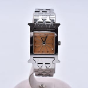 エルメス Hウォッチ ピンク文字盤 SS/QZ HH1.210 買取実績【買取日：2026年2月23日】