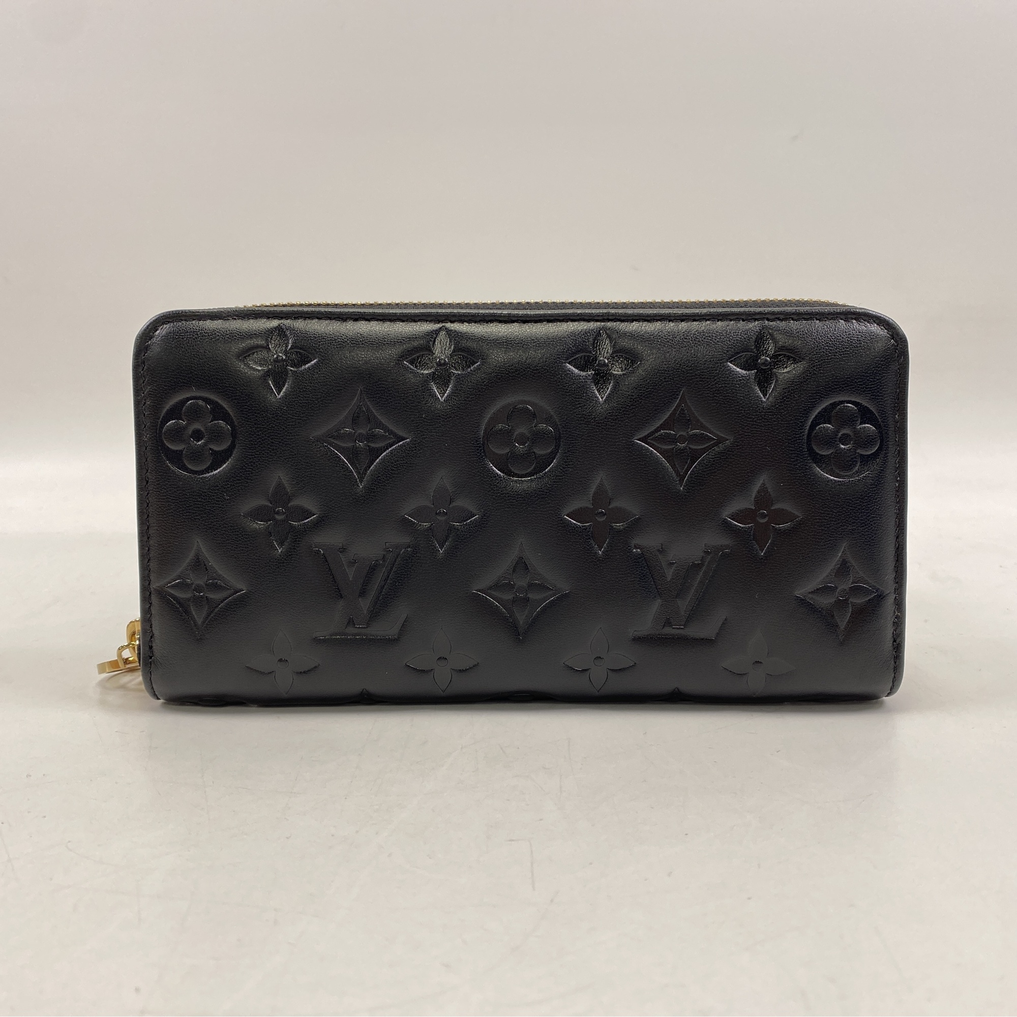 ルイ・ヴィトン モノグラム ジッピーウォレット クッサン ABランク