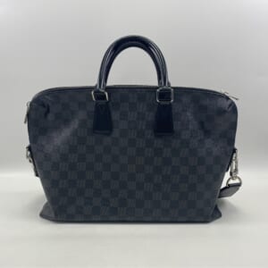 ルイ・ヴィトン ダミエジェアン アタカン ボストンバッグ カーキ