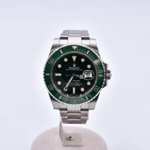 ロレックス サブマリーナーデイト グリーン文字盤 SS/AT 116610LV 買取実績【買取日：2026年2月24日】
