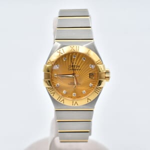 オメガ コンステレーション ゴールド文字盤 SS×YG/AT 123.20.27.20.58.001 買取実績【買取日：2026年1月31日】