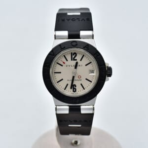 ブルガリ アルミニウム デイト アイボリー文字盤 Al×ラバー/QZ AL32TA 買取実績【買取日：2026年2月24日】