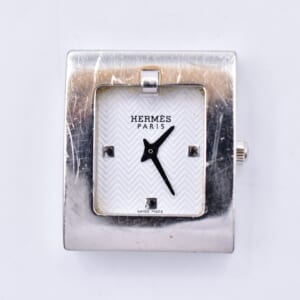 エルメス ベルトウォッチ ホワイト文字盤 SS×革/QZ □E刻印 BE1.110 買取実績【買取日：2026年2月21日】