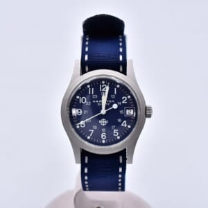 ハミルトン カーキ 青文字盤 SS/QZ 9797 買取実績【買取日：2026年2月6日】