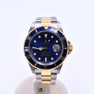 ロレックス サブマリーナーデイト 青文字盤 SS×YG/AT 16613 買取実績【買取日：2026年2月21日】