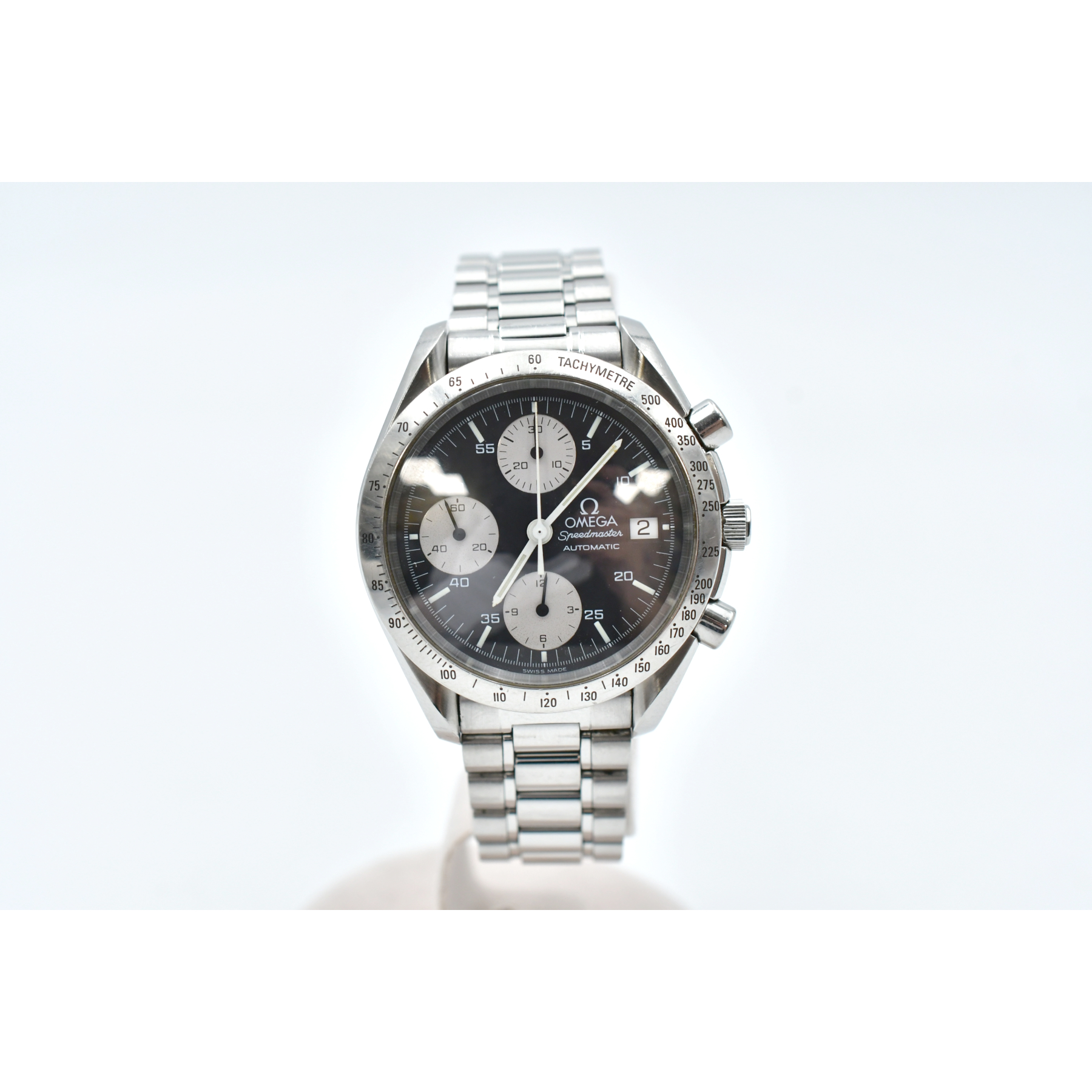 オメガ スピードマスターデイト 黒文字盤 SS/AT Bランク