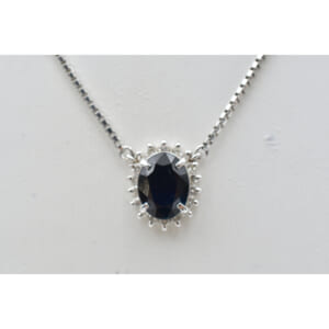 サファイア ダイヤ ネックレス Pt850 1.95 D0.27 見3.6 買取実績【買取日：2026年1月29日】