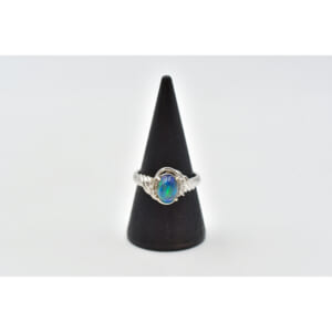 オパールダイヤリング K18WG 1.77 買取実績【買取日：2026年2月1日】