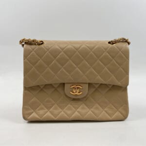 シャネル マトラッセ Wフラップ Wチェーン ショルダーバッグ ベージュ ラムスキン GD金具 買取実績【買取日：2026年2月1日】