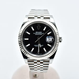 ロレックス デイトジャスト 黒文字盤 ジュビリーブレス SS×WG/AT 126334 買取実績【買取日：2026年1月29日】