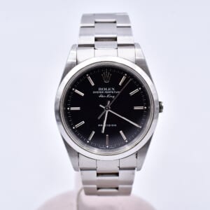 ロレックス エアキング 黒文字盤 SS/AT 14000M 買取実績【買取日：2026年2月24日】