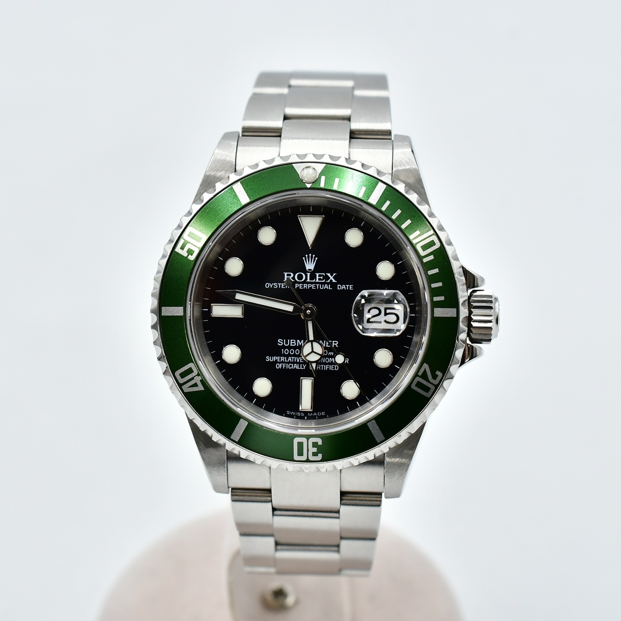 ロレックス サブマリーナーデイト 黒文字盤 SS/AT Bランク