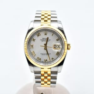 ロレックス デイトジャスト シェルローマ文字盤 ジュビリーブレス SS×YG/AT 116233NR 買取実績【買取日：2026年2月7日】
