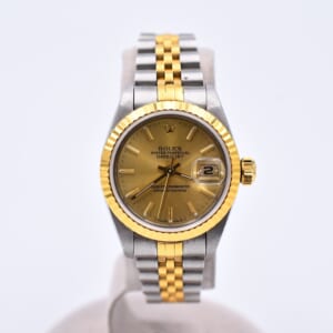 ロレックス デイトジャスト シャンパン文字盤 SS×YG/AT 69173 買取実績【買取日：2026年2月7日】