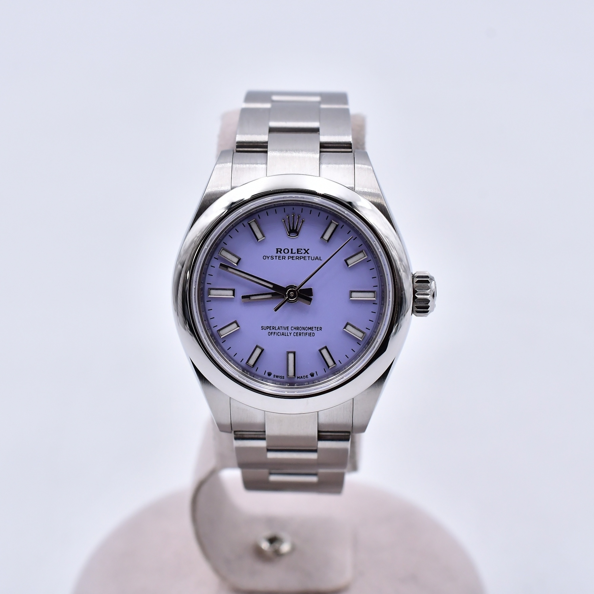 ロレックス ROLEX オイスターパーペチュアル28 ラベンター 276200 ラベンダー SS 自動巻き レディース 腕時計 ik-00-0707865-1.jpg