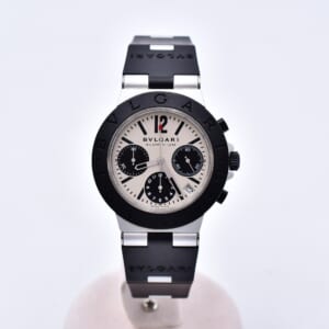 ブルガリ アルミニウム デイト クロノグラフ シルバー文字盤 Al×ラバー/AT AC38TA 買取実績【買取日：2026年2月24日】