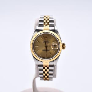 ロレックス デイトジャスト シャンパン文字盤 SS×YG/AT 79173 買取実績【買取日：2026年2月4日】
