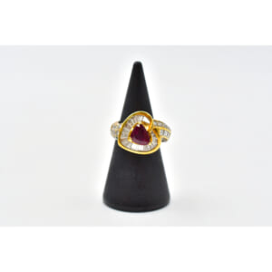 ルビーリング K18 R1.32ct D1.50ct 買取実績【買取日：2026年2月1日】