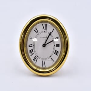 カルティエ ベニュワール 置時計 GP/QZ 買取実績【買取日：2026年2月23日】