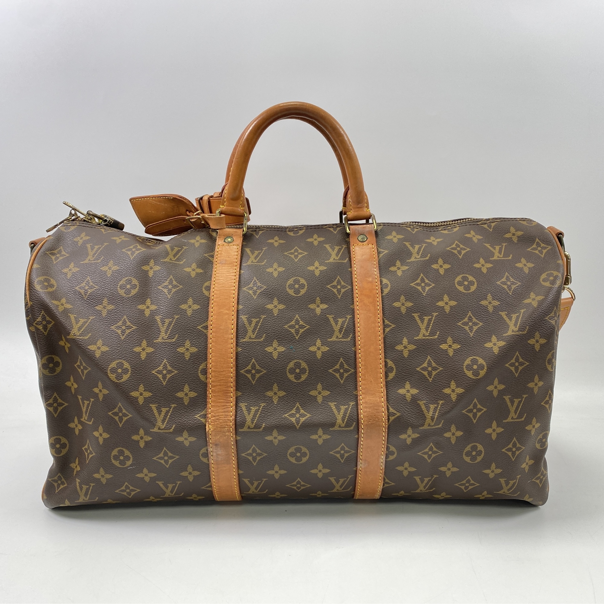 ルイ・ヴィトン モノグラム キーポルバンドリエール50 Bランク