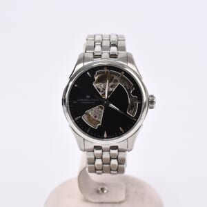 ハミルトン ジャズマスターオートクロノ H325960 青文字盤 SS/AT 買取