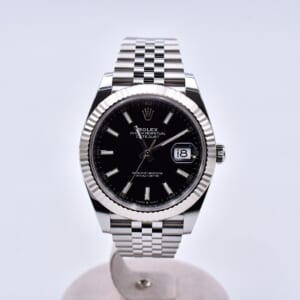 ロレックス デイトジャスト 126334 SS×WG ブルーローマン文字盤 買取
