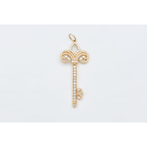 ティファニー クラウン キー ダイヤネックレストップ Au750 買取実績【買取日：2026年2月6日】