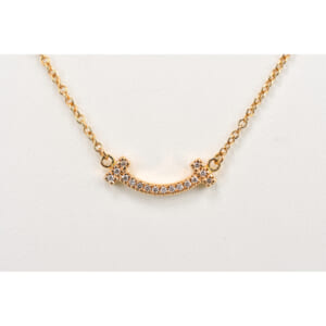 ティファニー スマイルミニ ダイヤネックレス Au750PG 買取実績【買取日：2026年1月30日】