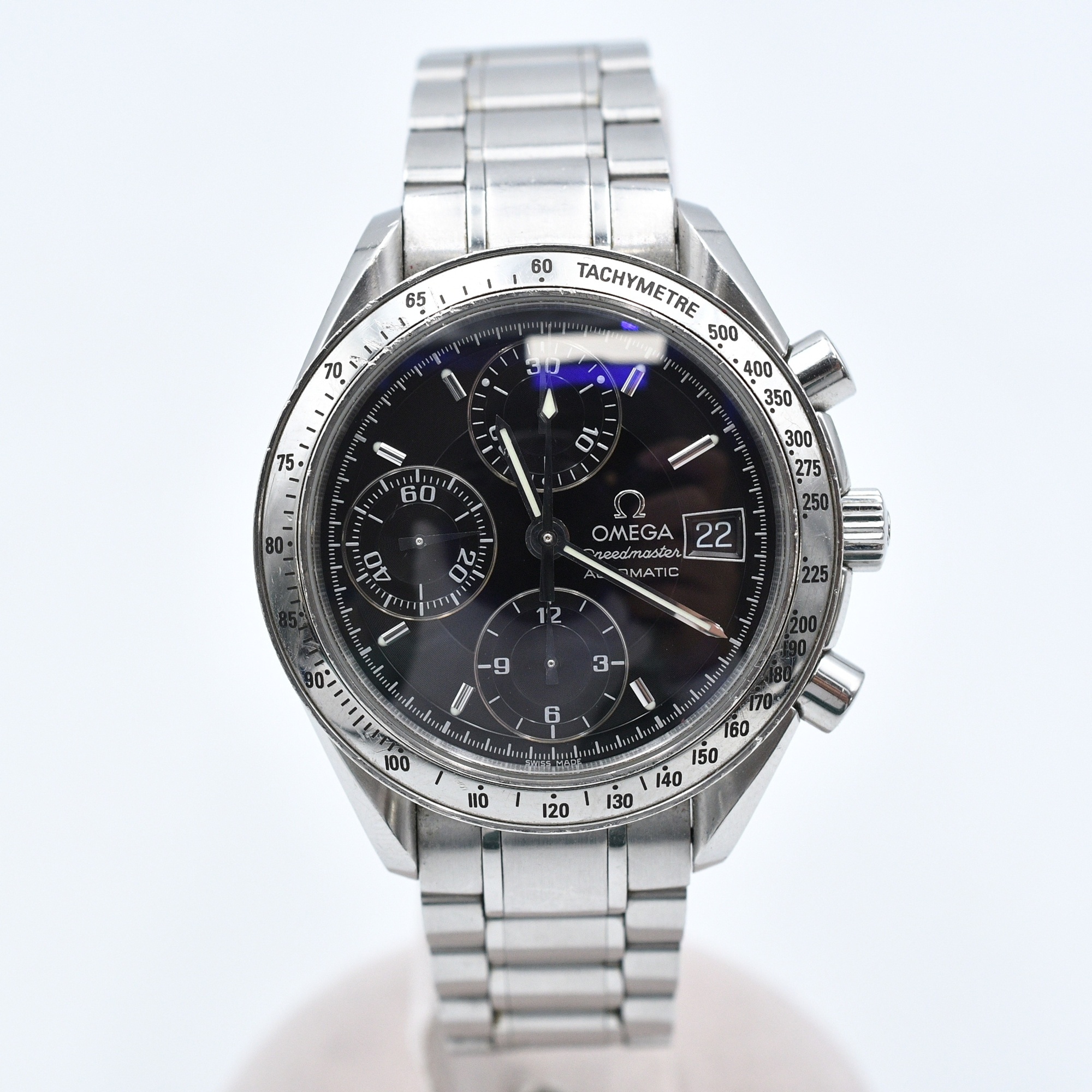 オメガ スピードマスター 黒文字盤 SS/AT Bランク