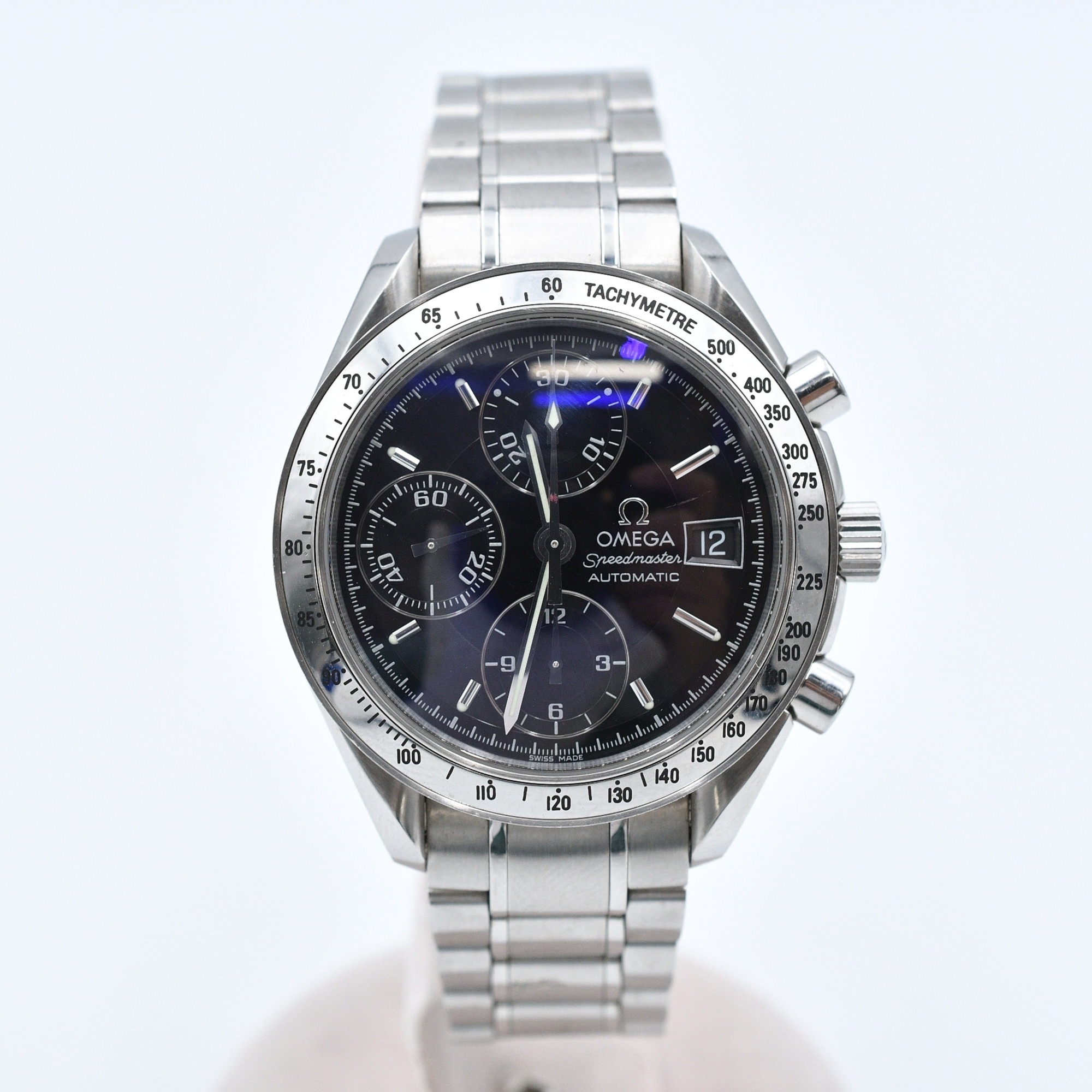 オメガ スピードマスター 黒文字盤 SS/AT Bランク