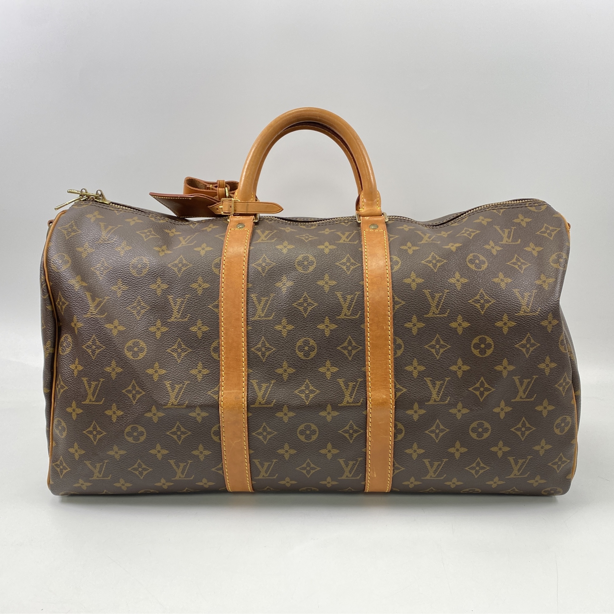 ルイ・ヴィトン モノグラム キーポルバンドリエール50 Bランク