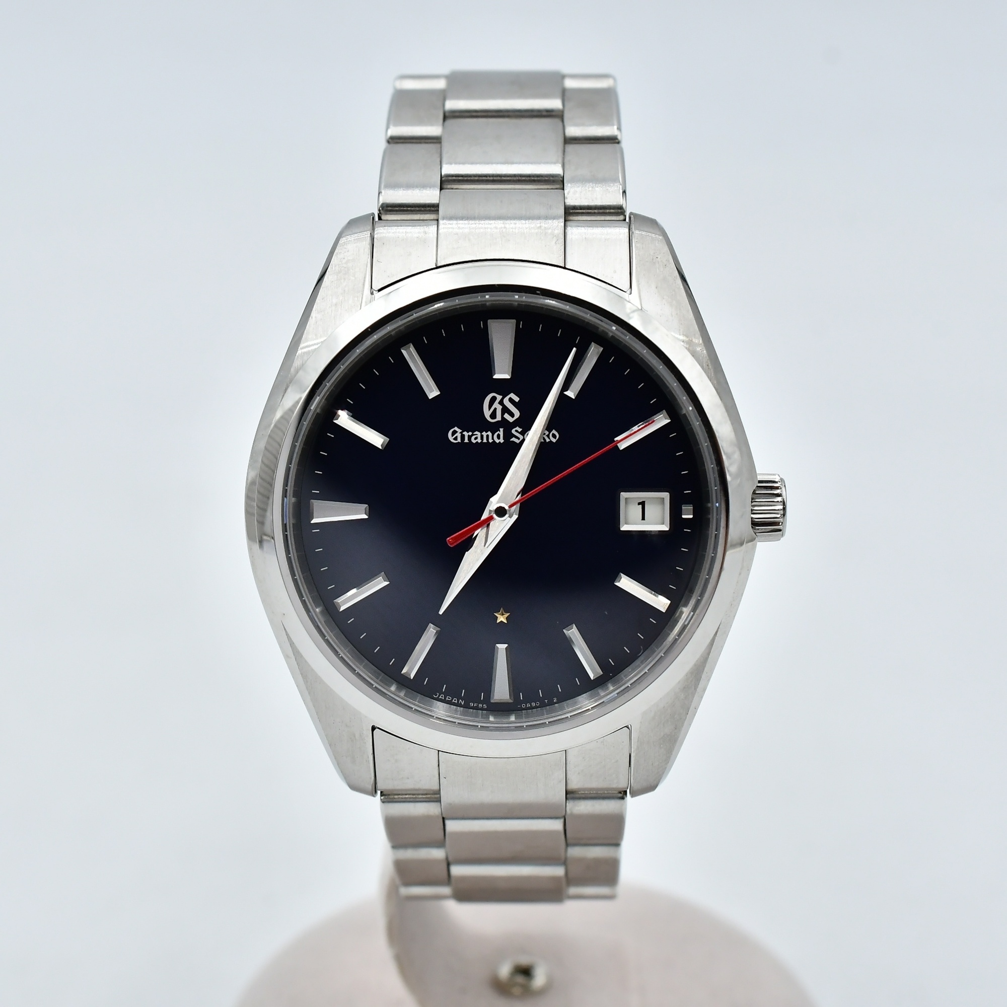 グランドセイコー ヘリテージコレクション 青文字盤 SS/QZ Cランク