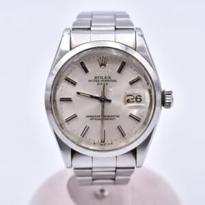 ロレックス オイスターパーペチュアルデイト シルバー文字盤 SS/AT 1500 買取実績【買取日：2026年2月6日】