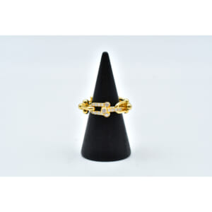 ティファニー ハードウェア ダイヤリング Au750YG d0.26ct 買取実績【買取日：2026年1月31日】