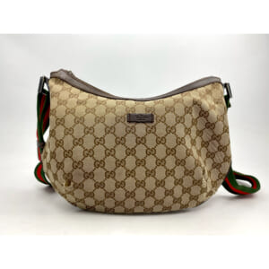 グッチ シェリー ショルダーバッグ キャンバス×レザー ベージュ 181092 買取実績【買取日：2026年2月7日】