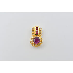 ルビー×メレダイヤ ペンダントトップ K18 買取実績【買取日：2026年2月2日】