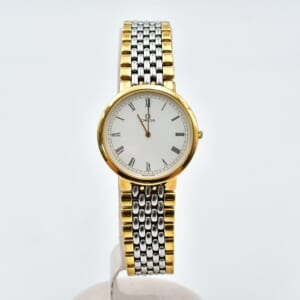 オメガ デビル 白文字盤 SS×GP/QZ 395.0875.2 買取実績【買取日：2026年1月31日】