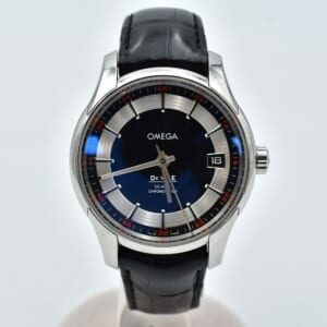 オメガ デヴィル クロノメーター 黒文字盤 SS×革ベルト/AT 買取実績【買取日：2026年1月30日】
