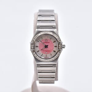 オメガ コンステレーション ミニ シェルピンク文字盤 SS/QZ 1466.85 買取実績【買取日：2026年2月2日】