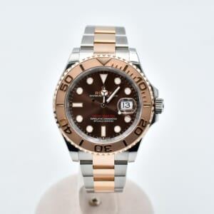 ロレックス ヨットマスター チョコレート文字盤 PG×SS/AT 126621 買取実績【買取日：2026年1月29日】