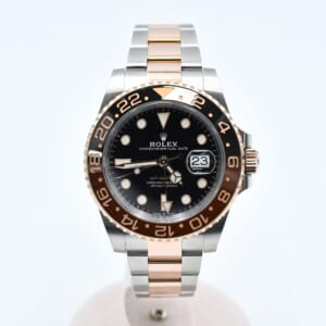 ロレックス GMTマスター 黒文字盤 SS×PG/AT 126711CHNR 買取実績【買取日：2026年2月1日】