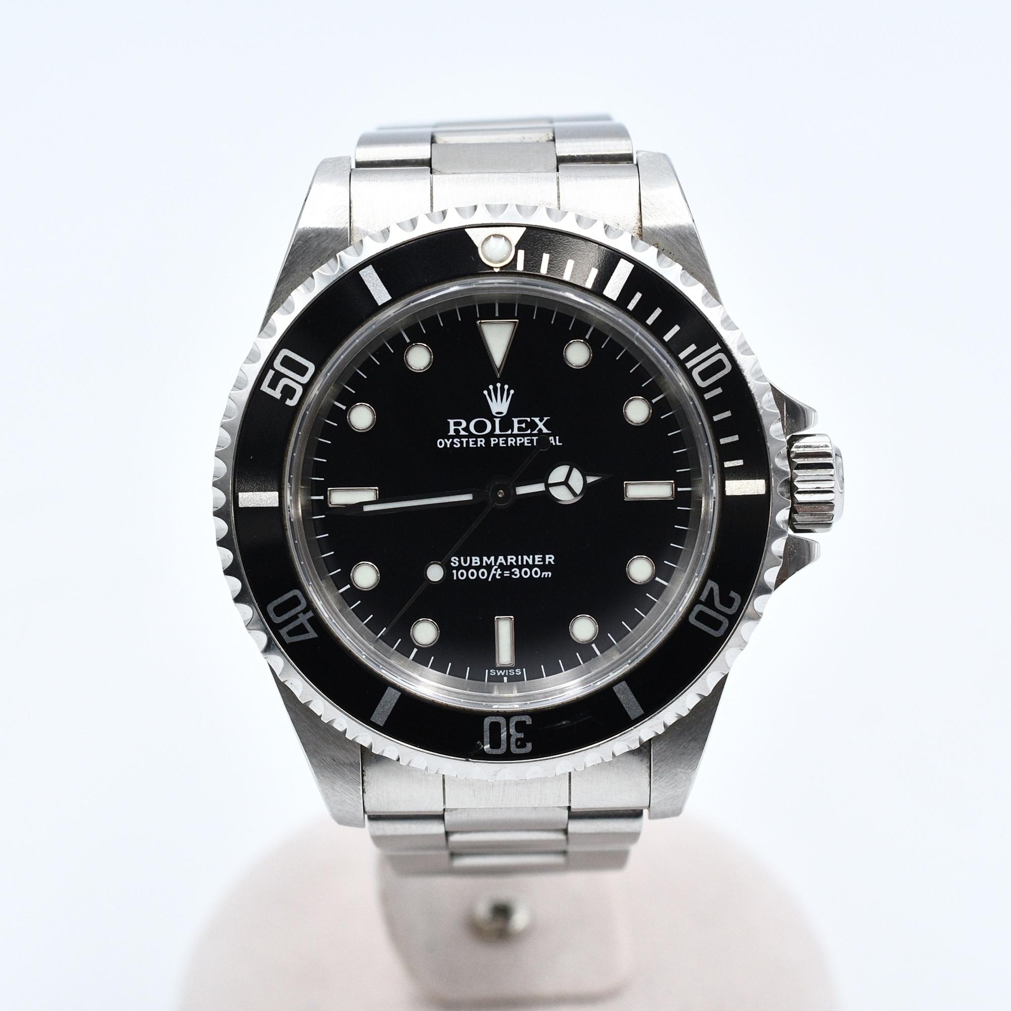 ロレックス サブマリーナー 黒文字盤 SS/AT Bランク