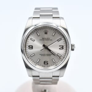 ロレックス オイスターパーペチュアル シルバー文字盤 SS/AT 114200 買取実績【買取日：2026年1月30日】